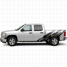 Bandes vinyles dentelées de bord de lit pour Chevrolet Silverado 1500 GMT900 2007-2013_2