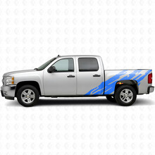 Bandes vinyles dentelées de bord de lit pour Chevrolet Silverado 1500 GMT900 2007-2013_5