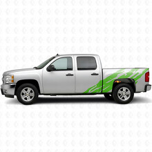Bandes vinyles dentelées de bord de lit pour Chevrolet Silverado 1500 GMT900 2007-2013_6