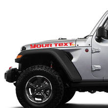 Autocollants vinyle personnalisés pour capot Jeep Gladiator JT_3