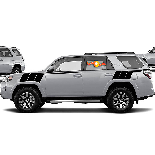 Autocollant Vinyle Latéral à Rayures Style Rétro pour Toyota 4Runner