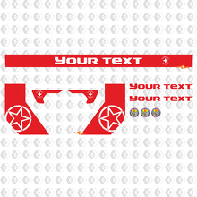 Jeep Gladiator Combat Medic Kit Autocollants graphiques en vinyle de style personnalisé
 3