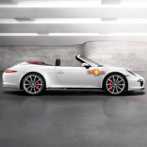 Autocollant Kit Bandes Latérales Porsche Cayman S Sticker
