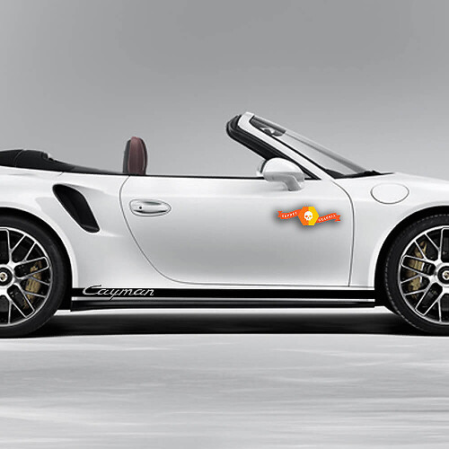 Autocollant de kit de bandes latérales Porsche Cayman Sticker
