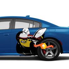 Autocollants latéraux Scat Pack Scatpack Dodge Charger ou Challenger en couleur
 2