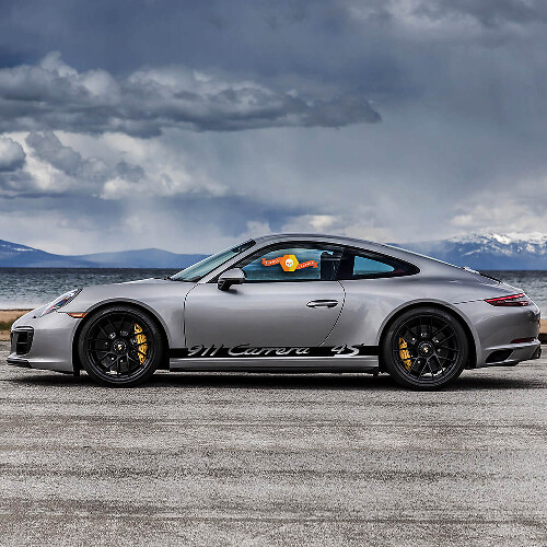 Autocollant Kit Bandes Latérales Porsche 911 Carrera 4S Sticker
