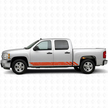Bandes en vinyle topographiques pour porte et bas de caisse Chevrolet Silverado 1500 GMT900 2007-2013_4