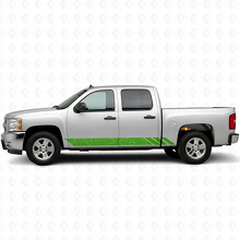 Bandes en vinyle topographiques pour porte et bas de caisse Chevrolet Silverado 1500 GMT900 2007-2013_6