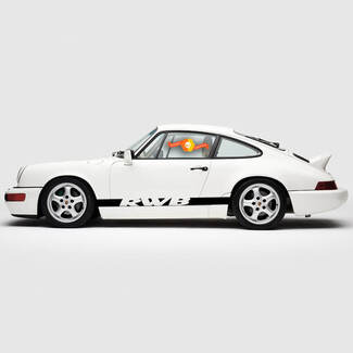 Autocollant de kit de bandes latérales Porsche 911 Rauh Welt RWB Sticker
