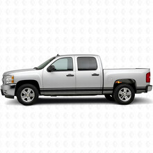 Bandes vinyles fines pour porte et panneaux bas de caisse pour Chevrolet Silverado 1500 GMT900 2007-2013_2
