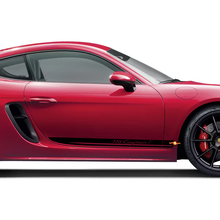 Kit de bandes latérales Porsche 718 Cayman T - Autocollant décalcomanie
 3