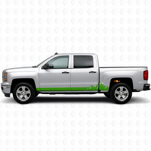 Bandes adhésives décoratives pour portes et bas de caisse Mountain Range pour Chevrolet Silverado 1500 K2XX 2014-2019_6