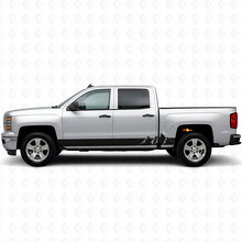 Bandes en vinyle Alpine Ridge pour portes et bas de caisse Chevrolet Silverado 1500 K2XX 2014-2019_2