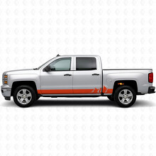 Bandes en vinyle Alpine Ridge pour portes et bas de caisse Chevrolet Silverado 1500 K2XX 2014-2019_4