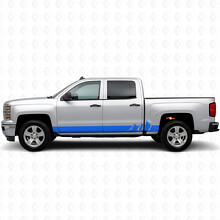 Bandes en vinyle Alpine Ridge pour portes et bas de caisse Chevrolet Silverado 1500 K2XX 2014-2019_5