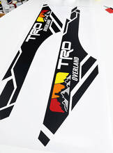 TRD Overland edition Mountain Vintage Colors Side Side Vinyl Stickers Decal fit to Toyota Tacoma Tundra toutes les années
 3