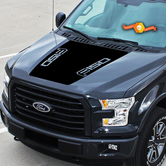 Fit to Ford F-150 Center Hood Graphics Vinyl Stickers Truck Stickers 2015 - 2020
