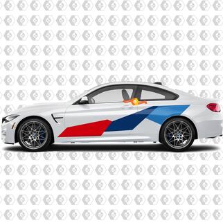 BMW M Power M Performance Huge Side Nouveaux autocollants en vinyle pour M4 M2 M5
