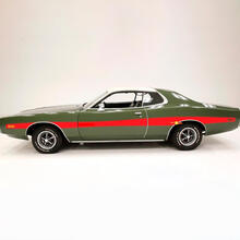 Autocollants latéraux rétro pour Dodge Charger 1973
 2