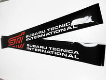 Autocollant STI Subaru Tecnica International pour pare-brise
 3