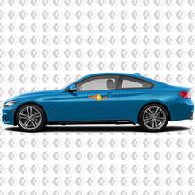 BMW M Power M Performance Born In M Town M Motorsport Side Rocker Panel autocollants en vinyle F32 F36 F30 F82
 2
