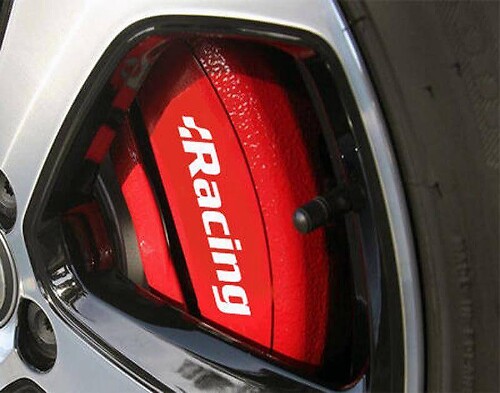 Autocollants de décalcomanie pour étrier de frein de course, lot de 8 pour Audi VW