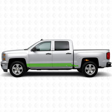 Autocollants en vinyle superposés pour portes et bas de caisse Chevrolet Silverado 1500 K2XX 2014-2019_6