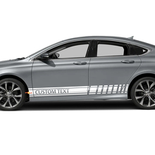 2 autocollants en vinyle pour voiture, graphiques multicolores, pour Chrysler 200 300
 2