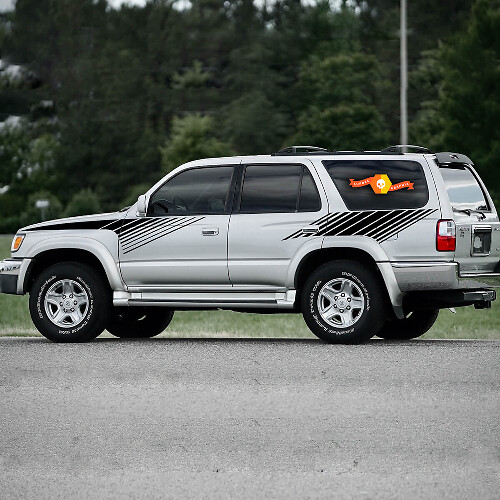 Style vintage 1996 - 2002 toyota sr5 graphique décalque autocollant 4Runner côté vinyle décalcomanies autocollants pour Toyota 4Runner TRD
