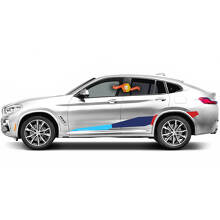 BMW M Power M Performance énorme côté nouveaux autocollants en vinyle pour BMW G05 G06 X5 X6 série X5M X6M F95 F96
 2