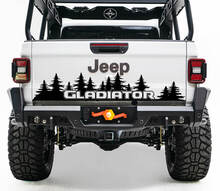 Autocollant en vinyle pour porte arrière de lit Jeep Wrangler JL JLU jls jts Gladiator Rubicon pins, autocollant pour 2018 – 2021
 2