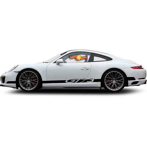 Bandes Latérales Porsche GT3 Racing Pour Bandes Latérales Carrera
