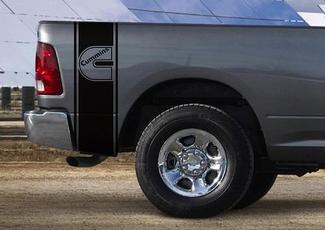 Dodge Ram Truck CUMMINS TURBO 2 STRIPE KIT Autocollant en vinyle