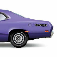 1971-73 Plymouth Duster Twister Autocollants latéraux
 2