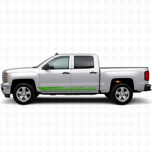 Bande adhésive personnalisée pour cadre de porte et panneau latéral pour Chevrolet Silverado 1500 K2XX 2014-2019_6