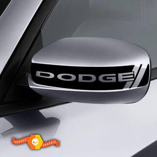 Autocollant de décalcomanie de miroir Dodge Charger graphiques Dodge s'adapte aux modèles 2011-2016
