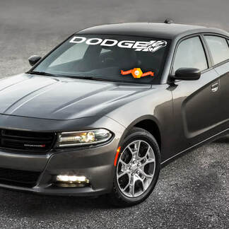 Dodge Charger pare-brise autocollant graphique s'adapte aux modèles 11-16
