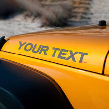 Autocollant en vinyle avec lettrage personnalisé pour capot de Jeep Wrangler_3