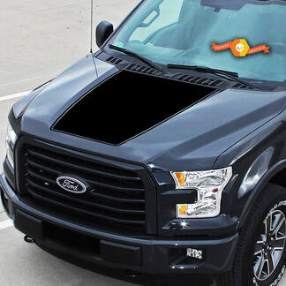 Convient pour Ford F-150 Small Trim Center Hood Graphics Stripes Vinyl Stickers Truck Stickers 15-20
