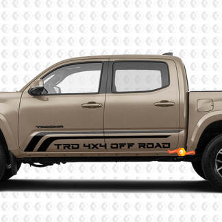 Paire de rayures pour Tacoma TRD 4x4 Off Road Side Rocker Panel Vinyl Stickers Decal
