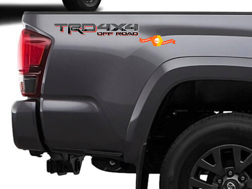 Autocollant en vinyle TRD 4x4 Off Road Sequoia Forest Bedside pour Toyota Tundra