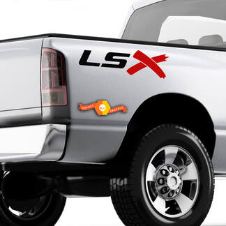 Autocollants de chevet de camion échangés LSX Chevy Silverado C10 S10 Colorado
