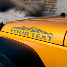 Kit d'autocollants vinyles capot style montagne personnalisé pour Jeep Wrangler_3