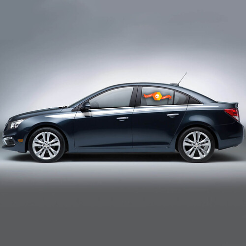 Autocollant graphique Stride Taper Stripe pour Chevrolet Cruze 2008-2016
