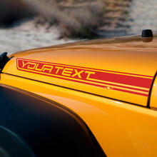 2 Autocollants en vinyle personnalisés pour Jeep Wrangler CJ TJ YK JK XJ JL 2