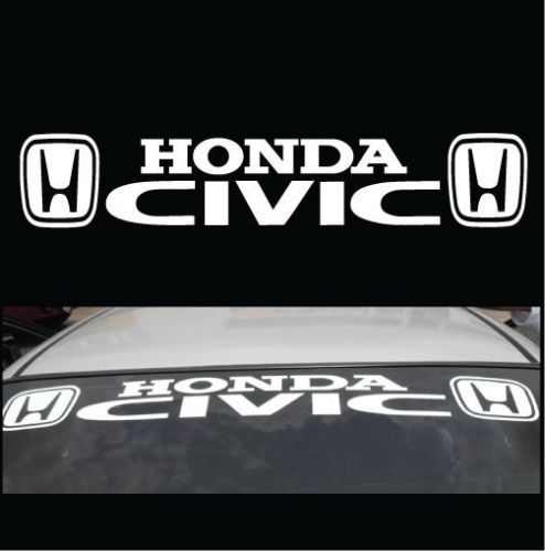 Csk Honda Civic 106,7 cm autocollant vinyle autocollant véhicule mur de voiture
