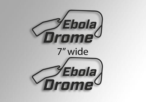 Eboladrome The Grand Tour jeremy clarkson james may et richard hammond new show logo window side sticker autocollant vinyle