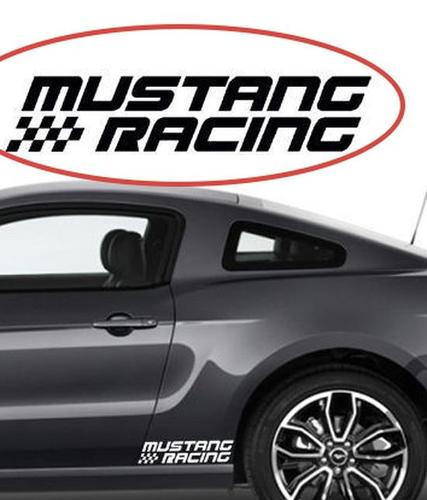 FORD MUSTANG Racing Jupe latérale Fender GT 5.0 Vinyle 3 décalcomanies incl 2010 - 2020