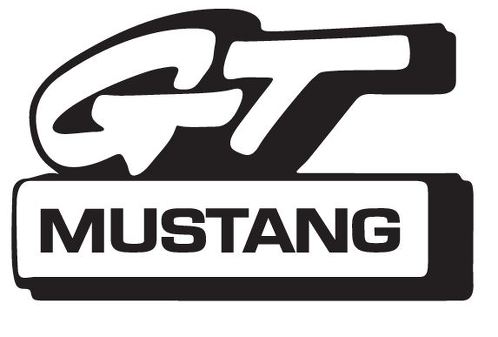 Autocollant Mustang GT #4