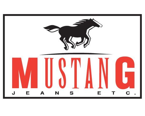Autocollant Mustang Jeans Sticker
